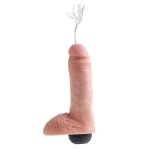 Реалистичный фаллоимитатор с эффектом семяизвержения Squirting Cock with Balls - 20,3 см
