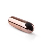Золотистая вибропуля Rosy Gold Bullet Vibrator - 7,5 см