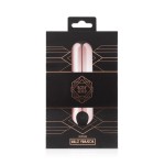 Золотистая вибропуля Rosy Gold Bullet Vibrator - 7,5 см