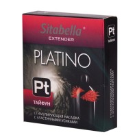 Стимулирующая насадка с шипиками по бокам Platino Тайфун Стимулирующая насадка с шипиками по бокам Platino Тайфун