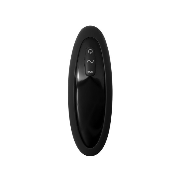 Чёрный вибромассажер простаты P-Motion Massager - 15,2 см