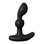 Чёрный вибромассажер простаты P-Motion Massager - 15,2 см