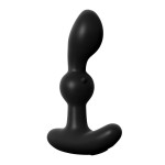 Чёрный вибромассажер простаты P-Motion Massager - 15,2 см