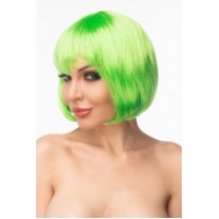 Салатовый парик Морико 