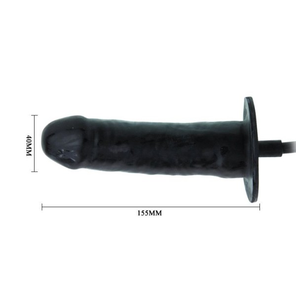Расширяющийся вибратор Bigger Joy - 15,5 см