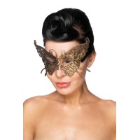 Золотистая карнавальная маска Шаула 