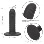 Черный анальный стимулятор 475” Ridged Probe - 12 см