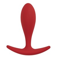 Бордовая анальная пробка Lito M - 8,9 см. Бордовая анальная пробка Lito M - 8,9 см.