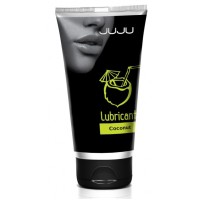 Съедобный лубрикант JUJU с ароматом кокоса - 50 мл. Съедобный лубрикант JUJU с ароматом кокоса - 50 мл.
