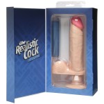 Вибромассажер реалистичной формы The Realistic Cock Vibrating 8” - 23,6 см