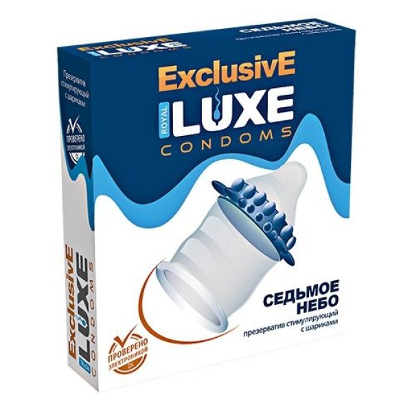 Презерватив LUXE  Exclusive  Седьмое небо  - 1 шт