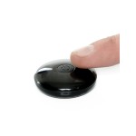 Кофейный перезаряжаемый вибрострапон 7  Hollow Rechargeable Strap-on with Balls - 20,3 см