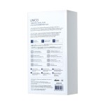 Синяя анальная вибровтулка OPlay Unico с пультом ДУ - 13,5 см