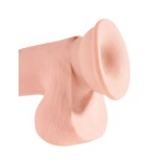 Телесный фаллоимитатор на присоске 75  Triple Density Cock - 22,9 см
