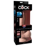 Телесный фаллоимитатор на присоске 75  Triple Density Cock - 22,9 см