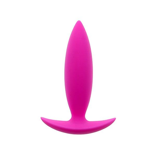 Малая розовая анальная пробка BOOTYFUL ANAL PLUG XTRA SMALL PINK - 9 см 