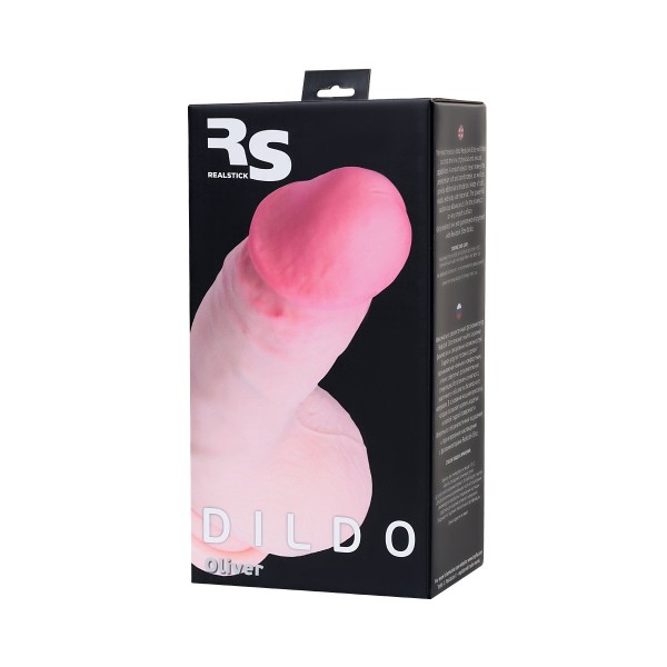 Телесный реалистичный фаллоимитатор Oliver - 18,5 см