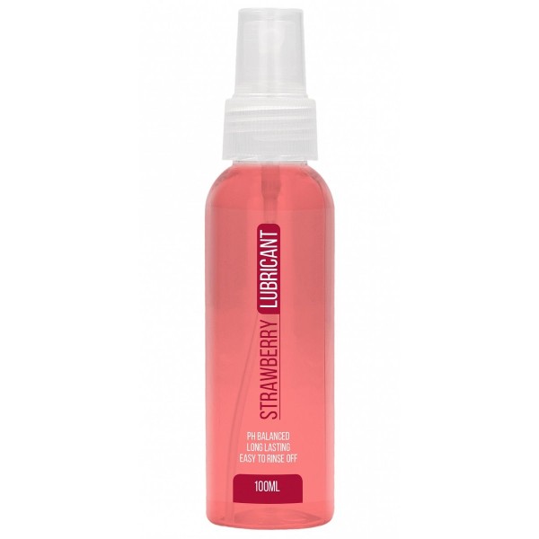 Лубрикант на водной основе с ароматом клубники Strawberry Lubricant - 100 мл