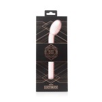 Золотистый вибратор для G-стимуляции Rosy Gold G-spot Vibrator - 22 см