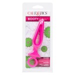Розовая силиконовая пробка с прорезью Silicone Groove Probe - 10,25 см