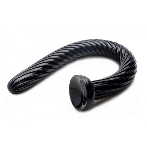 Большой анальный стимулятор-змея Hosed 19 Inch Spiral Anal Snake - 50,8 см
