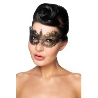 Золотистая карнавальная маска Авиор 