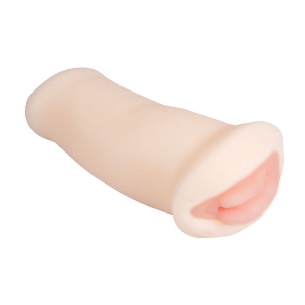 Вибрирующий мастурбатор-вагина с нежными губками Lily - 18 см