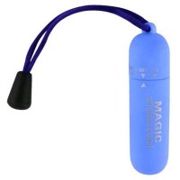 Голубая вибропуля Magic bullet - 7 см. Голубая вибропуля Magic bullet - 7 см.