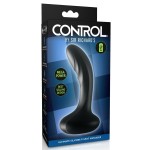 Черный массажер простаты Ultimate Silicone P-Spot Massager - 13,9 см