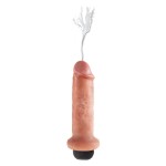 Фаллоимитатор с имитацией семяизвержения 6  Squirting Cock - 17,8 см