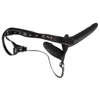 Женский страпон с вагинальной пробкой Double Strap On - 15 см. Женский страпон с вагинальной пробкой Double Strap On - 15 см.