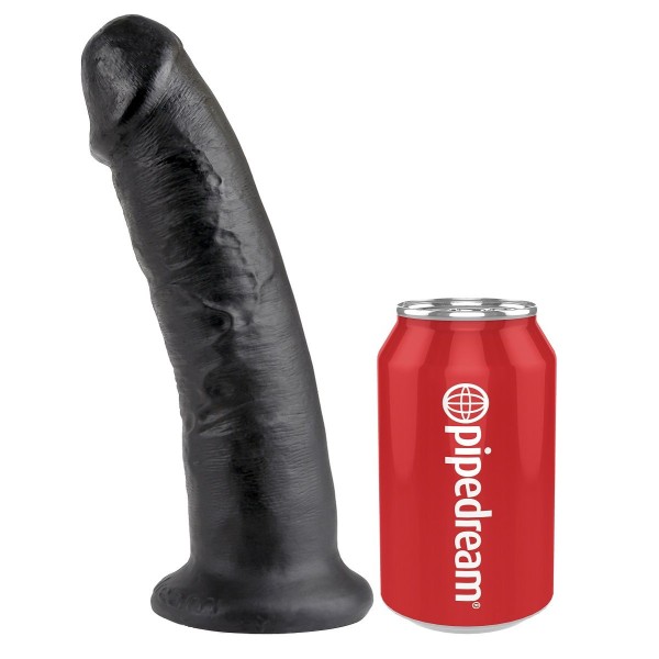 Чёрный фаллоимитатор 9  Cock - 22,9 см