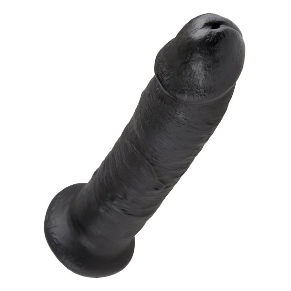 Чёрный фаллоимитатор 9  Cock - 22,9 см