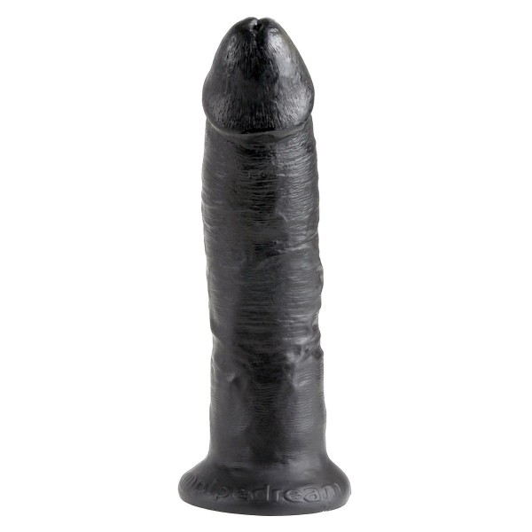 Чёрный фаллоимитатор 9  Cock - 22,9 см