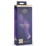 Фиолетовый вибратор-кролик The Princess Butterfly Vibrator - 20,5 см
