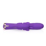 Фиолетовый вибратор-кролик The Princess Butterfly Vibrator - 20,5 см
