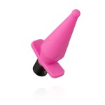 Розовый анальный вибратор LilPlug Vibrator - 13,5 см