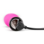 Розовый анальный вибратор LilPlug Vibrator - 13,5 см