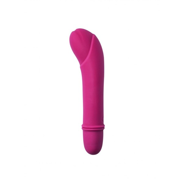 Розовый мини-вибратор Universe Secret Flower - 12,6 см