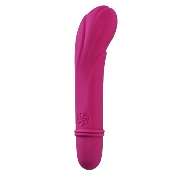 Розовый мини-вибратор Universe Secret Flower - 12,6 см