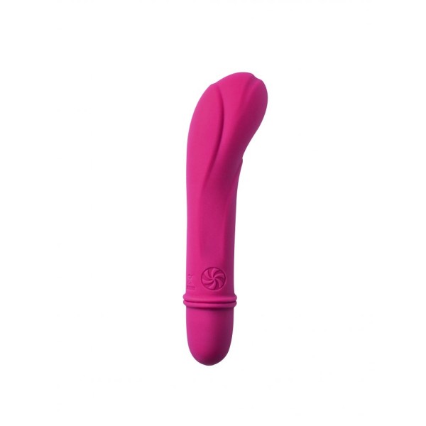 Розовый мини-вибратор Universe Secret Flower - 12,6 см