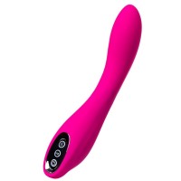 Ярко-розовый вибратор со стимулирующим шариком BEADSY - 21 см. Ярко-розовый вибратор со стимулирующим шариком BEADSY - 21 см.