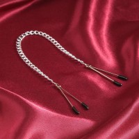 Удлинённые зажимы для сосков с цепочкой - 25 см. Удлинённые зажимы для сосков с цепочкой - 25 см.
