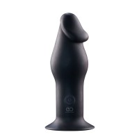 Черный анальный вибромассажер 5INCH RECHARGEABLE BUTTPLUG - 12,7 см. Черный анальный вибромассажер 5INCH RECHARGEABLE BUTTPLUG - 12,7 см.