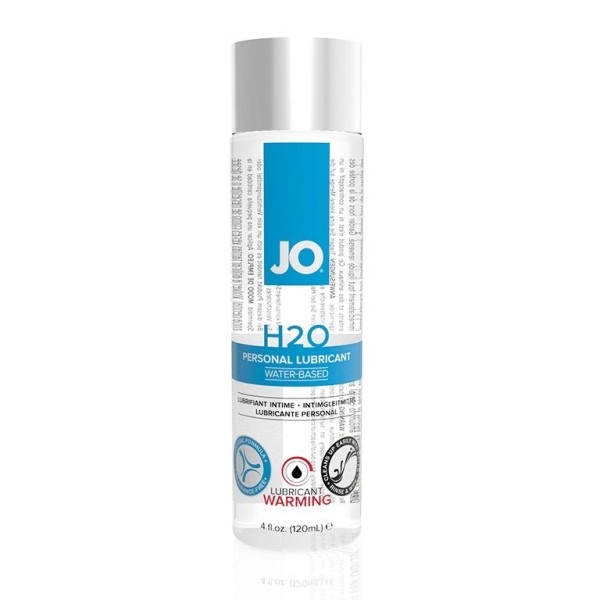 Возбуждающий лубрикант на водной основе JO Personal Lubricant H2O Warming - 120 мл