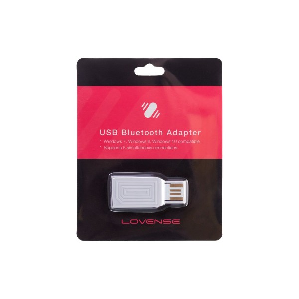 Белый USB Bluetooth адаптер Lovense - 2 см