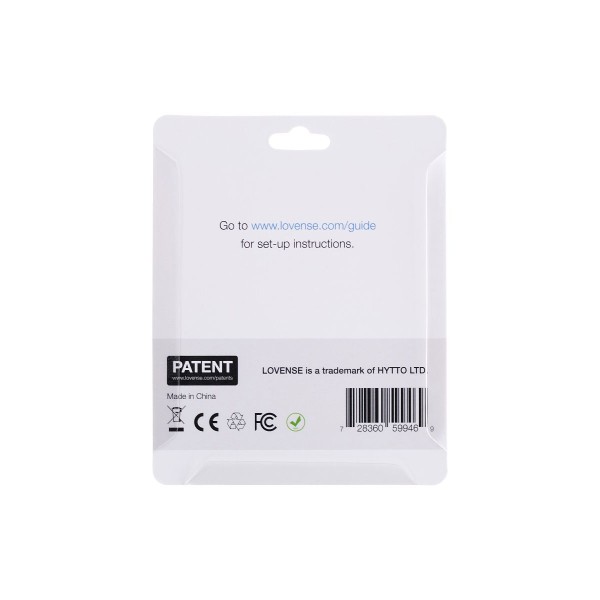 Белый USB Bluetooth адаптер Lovense - 2 см