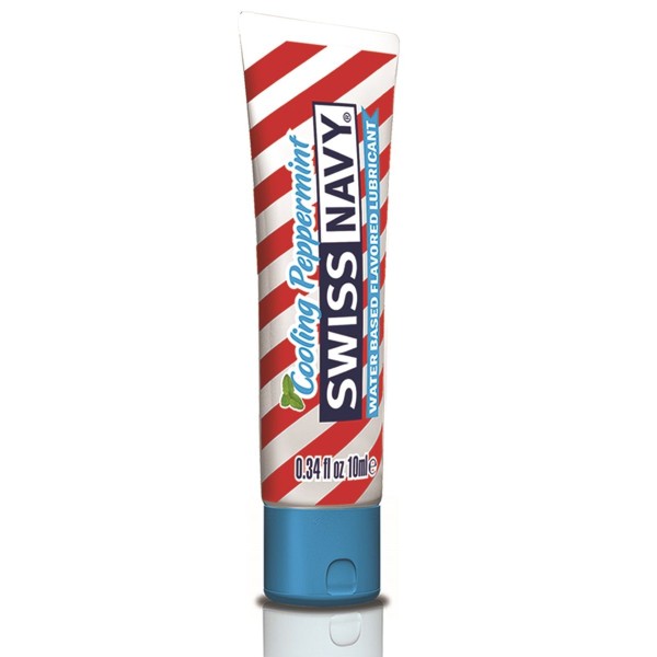 Лубрикант Swiss Navy Cooling Pepermint Lube с ароматом мяты - 10 мл