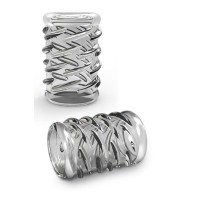 Прозрачная насадка с объёмными чёрточками STAY HARD COCK SLEEVE 06 CLEAR Прозрачная насадка с объёмными чёрточками STAY HARD COCK SLEEVE 06 CLEAR