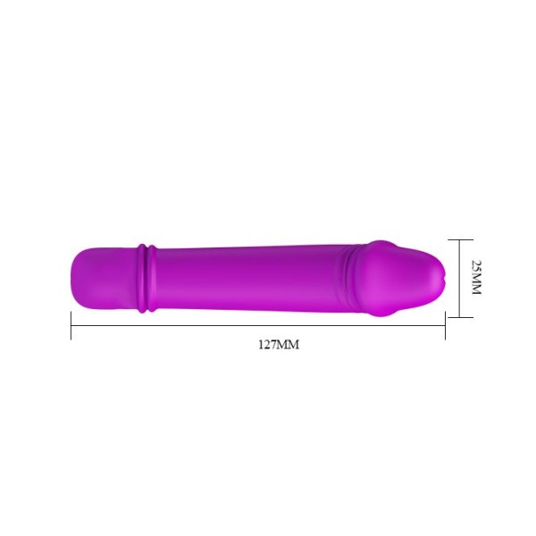 Мини-вибратор Emily с 10 видами вибрации - 12,7 см